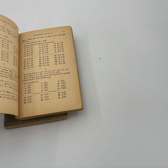 World War 2 Self Taught Algebra Course Books War Department Complete Course - Picture 4 of 8